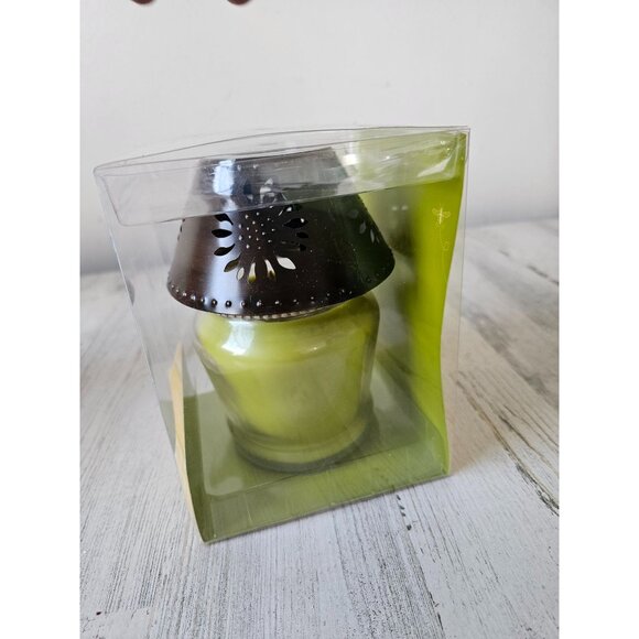 Pier 1 fresh lime citronella candle lamp retired - Picture 2 of 7